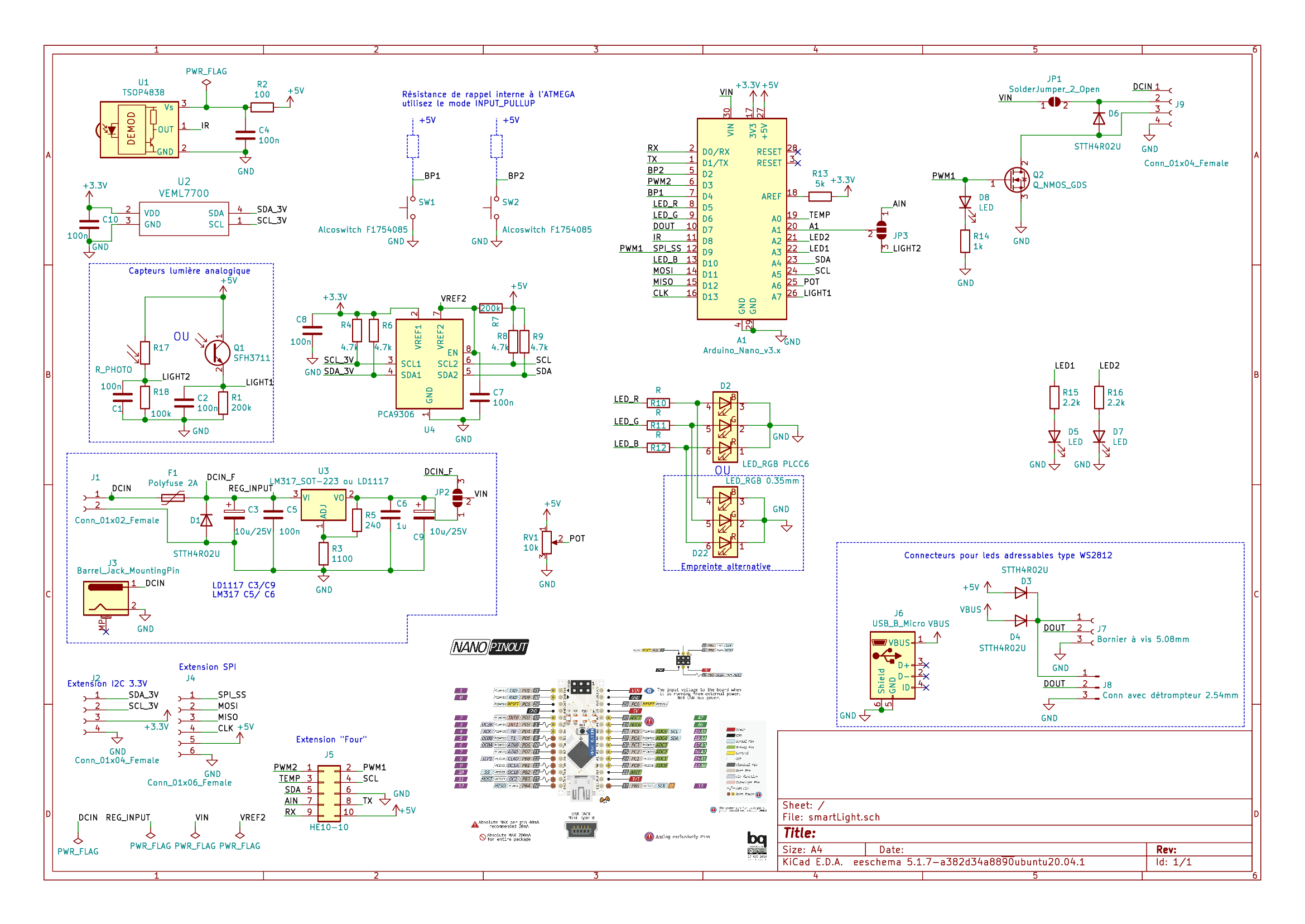 Carte SmartLight assemblée